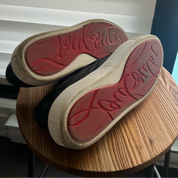 Masteraltissima Flat Calf 39.5 Christian Louboutin Shoes in Black - Picture 6 of 9